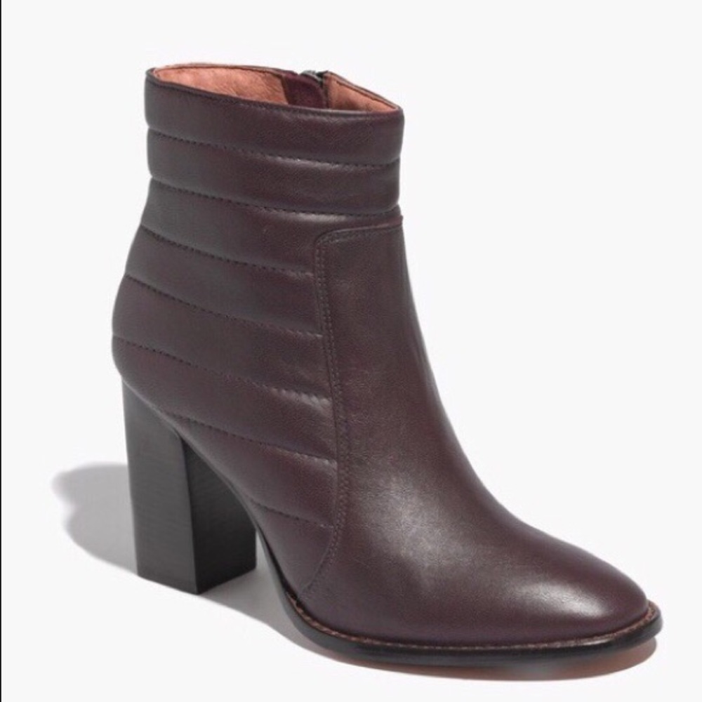 Madewell leather Lindley bootie 7.5/ 7